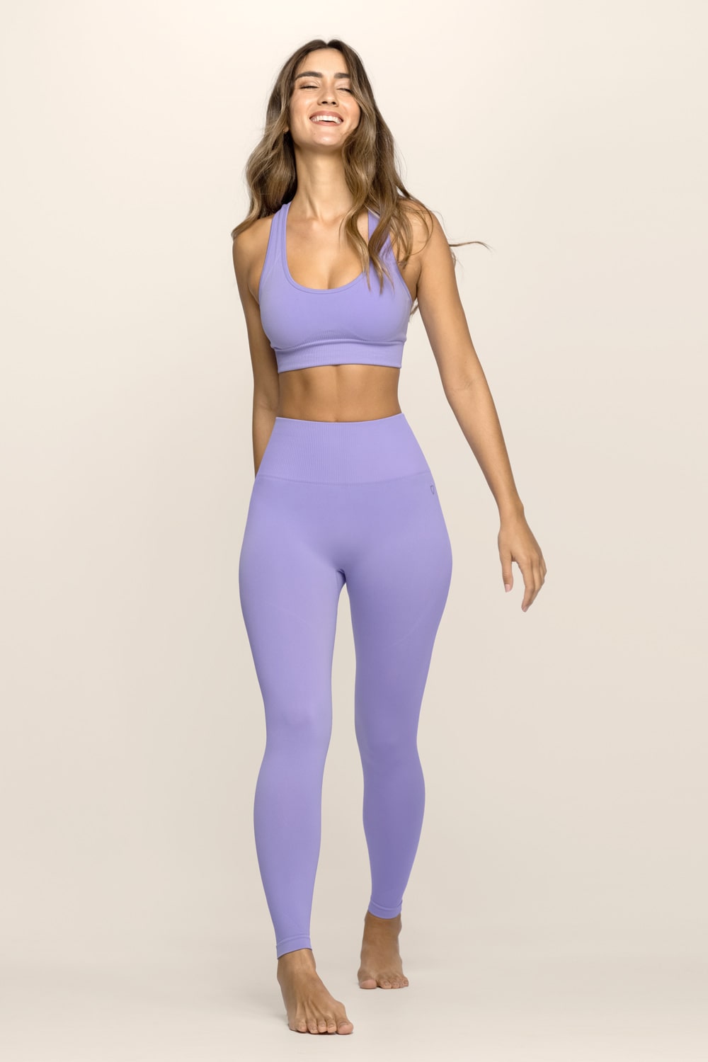 Amara Sports Bra - Lilac