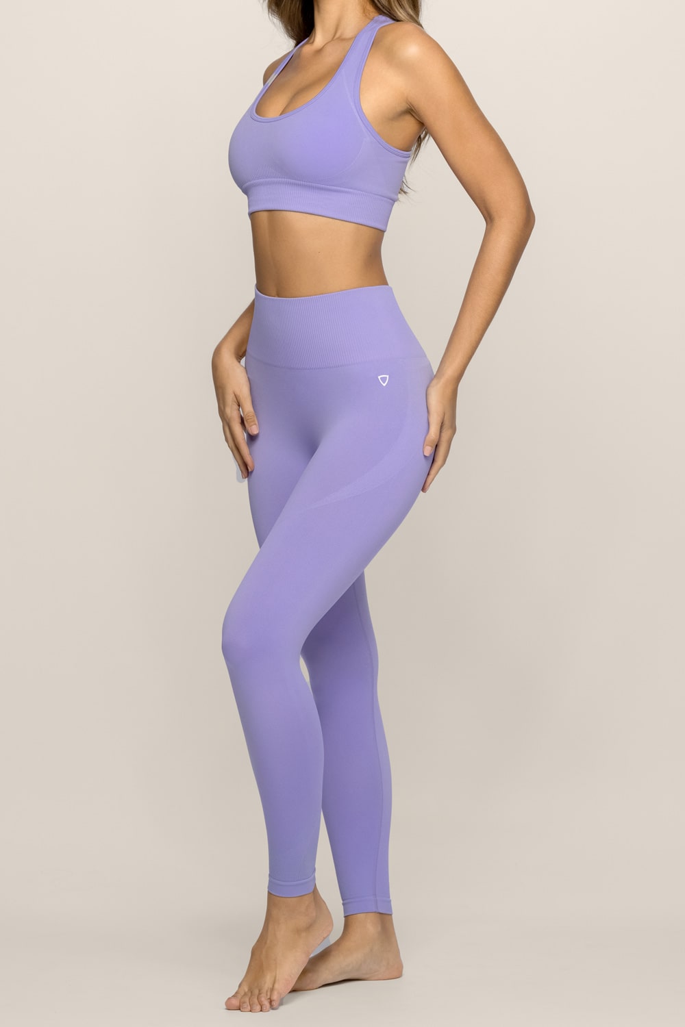 Amara Sports Bra - Lilac