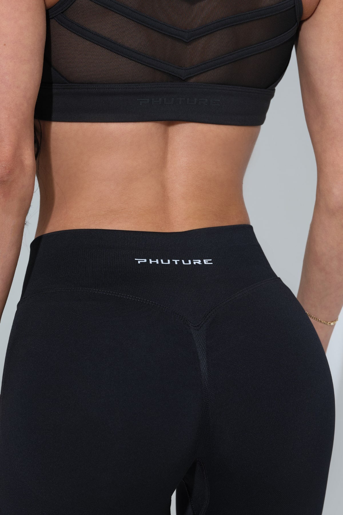 AMARA Contour Seamless Leggings - Midnight Black