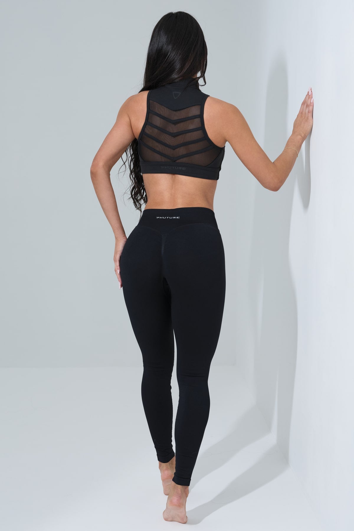 AMARA Contour Seamless Leggings - Midnight Black