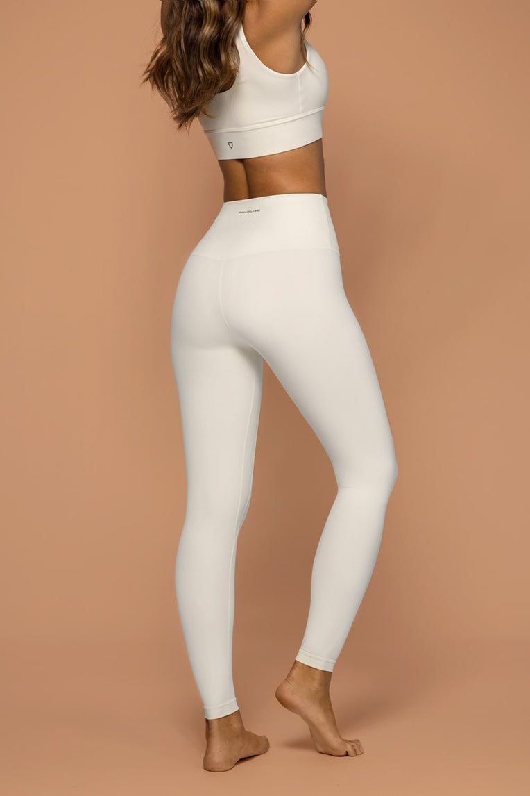 Luxana Leggings - Goddess White