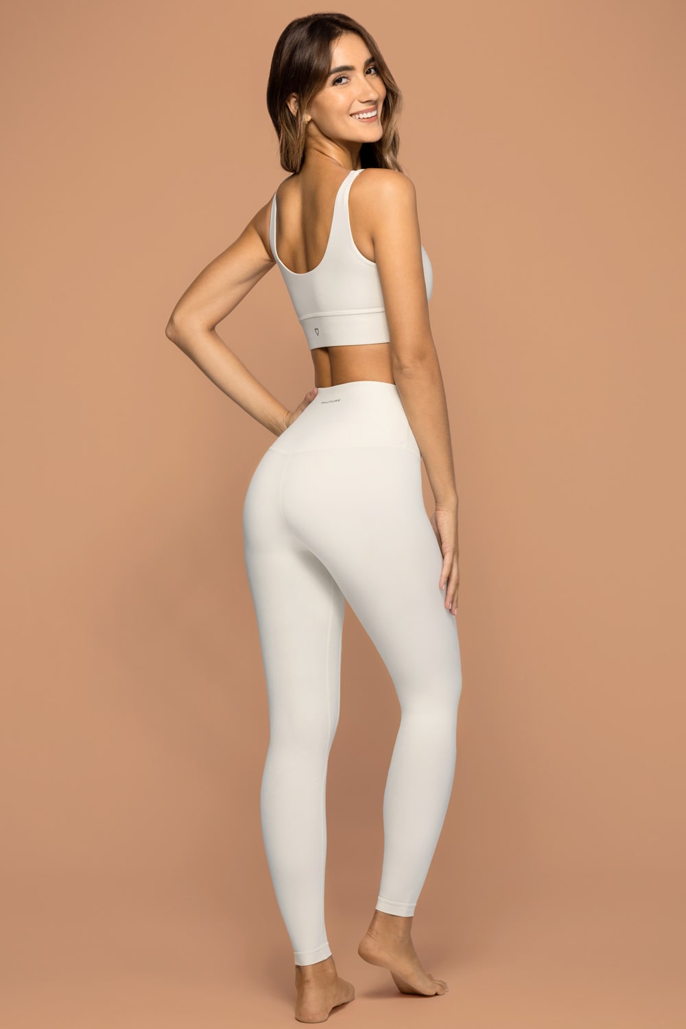 Luxana Leggings - Goddess White