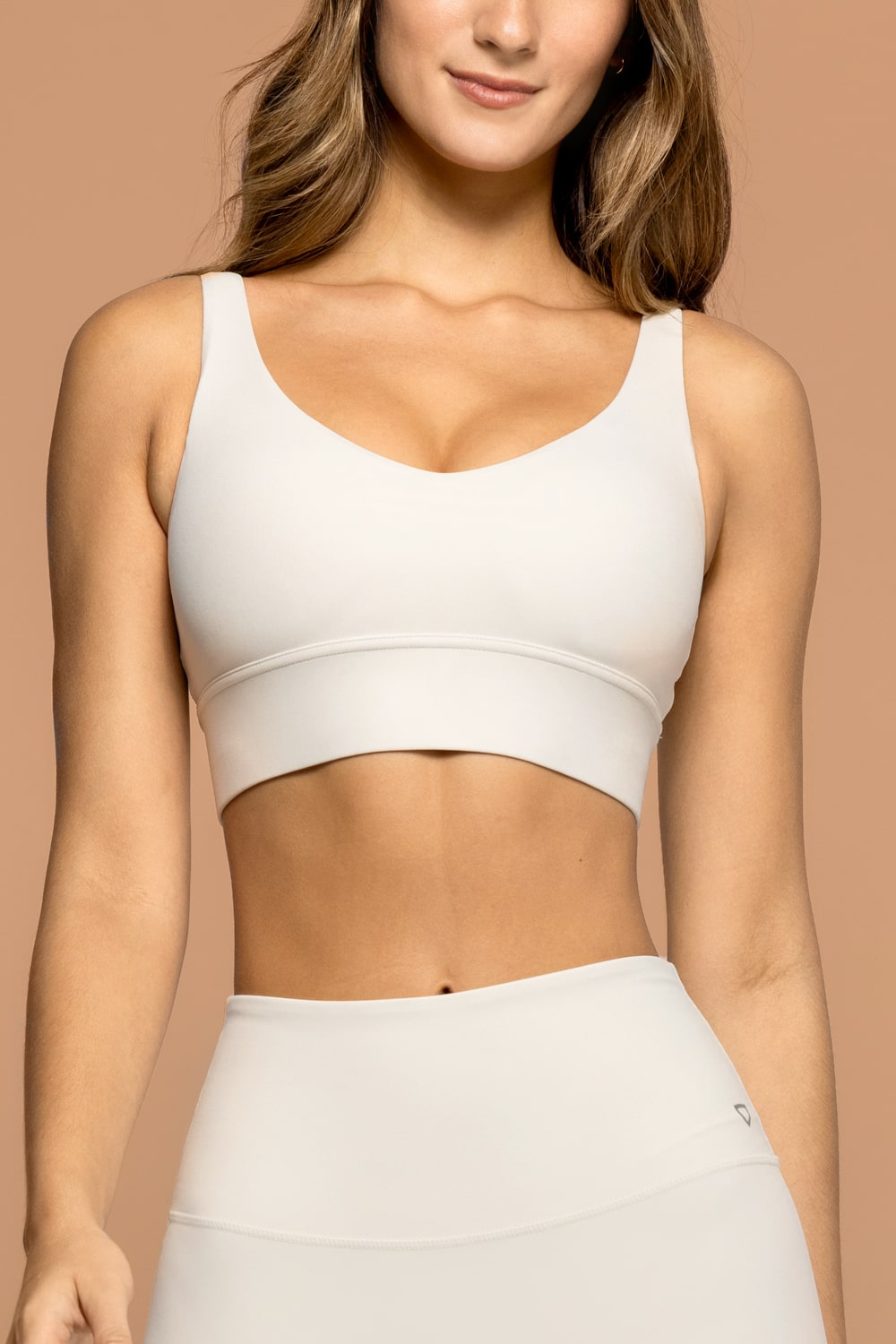 Luxana sports bra - Goddess White