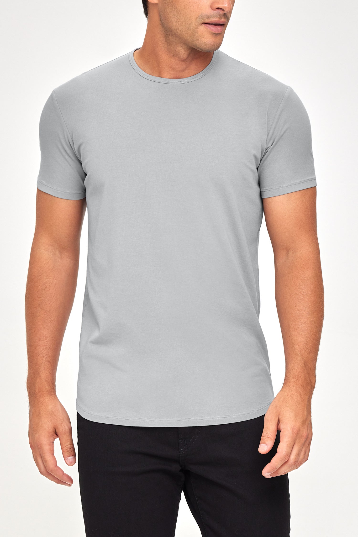 Supima Lux Crew Neck - Ultimate Gray