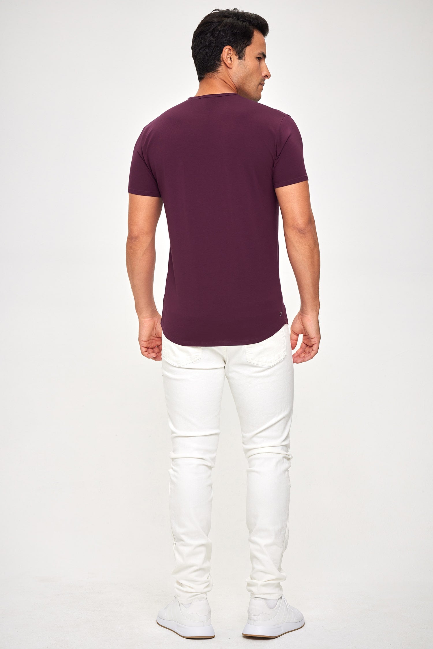 Supima Lux Crew Neck - Merlot