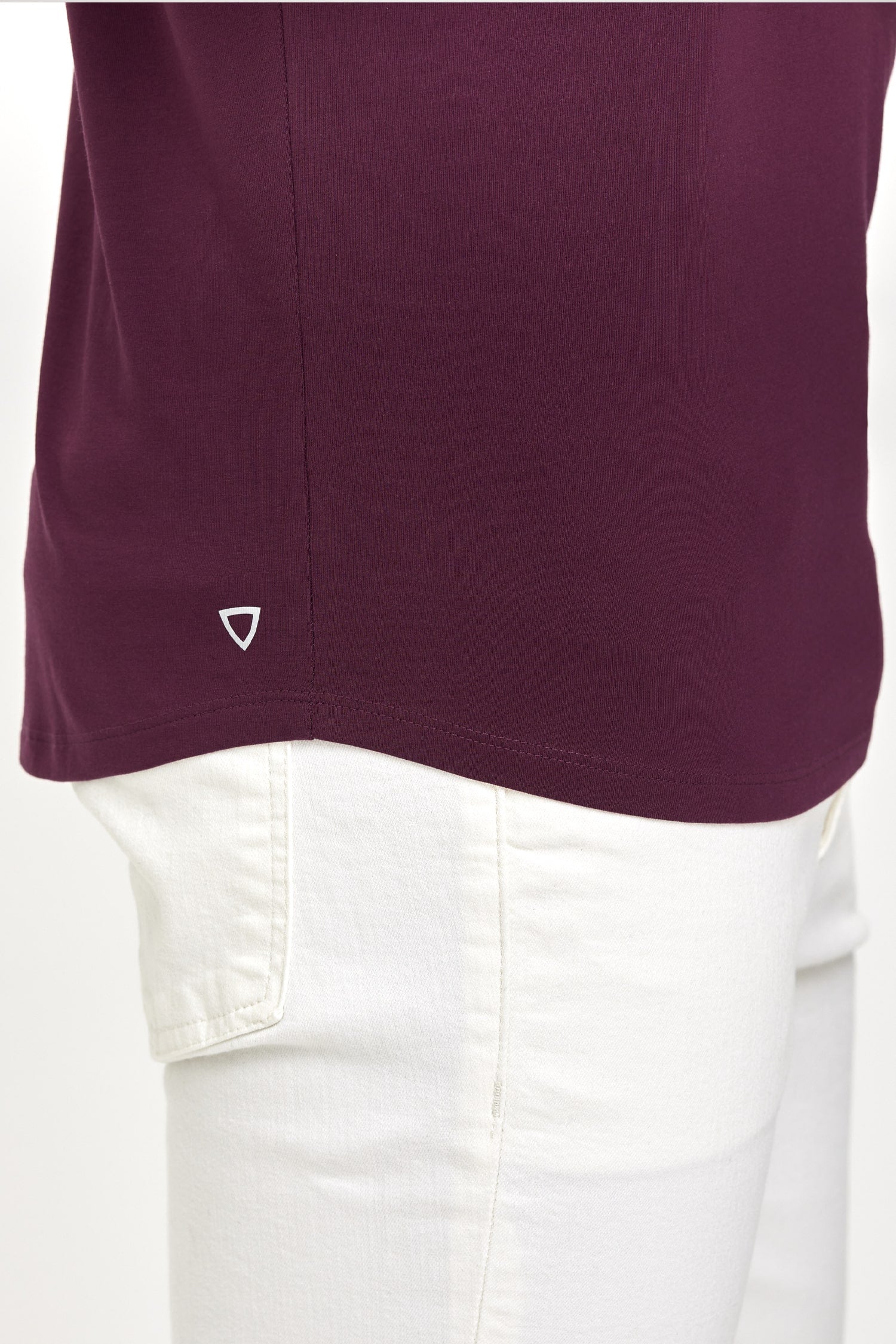 Supima Lux Crew Neck - Merlot