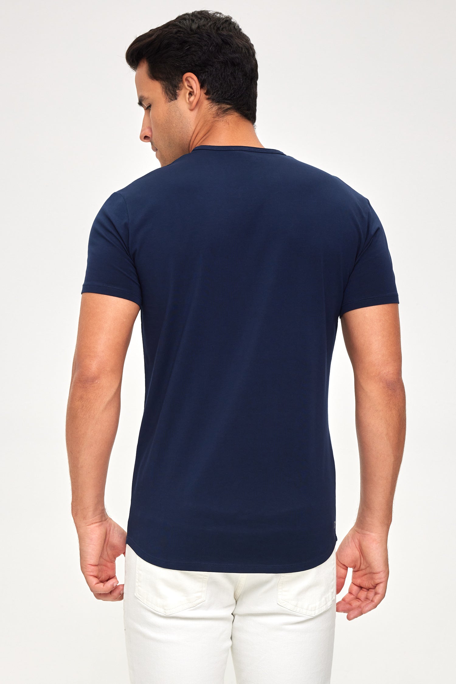 Supima Lux Crew Neck - Royal Blue