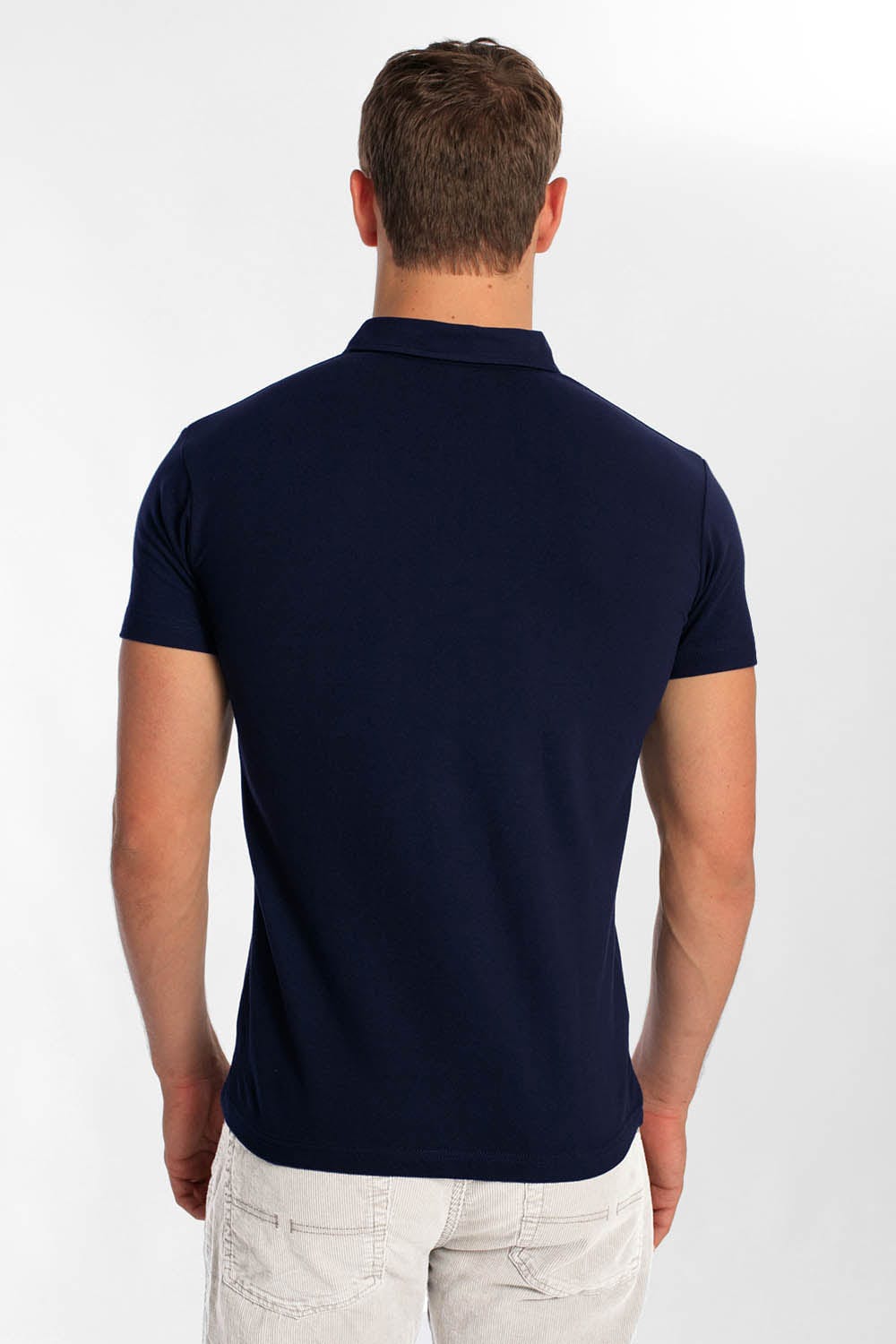 PHUTURE Navy POLO back-min