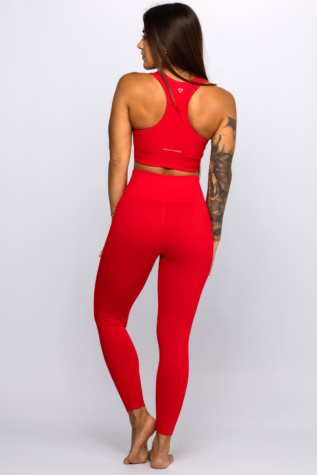 Amara Leggings - Red Roses