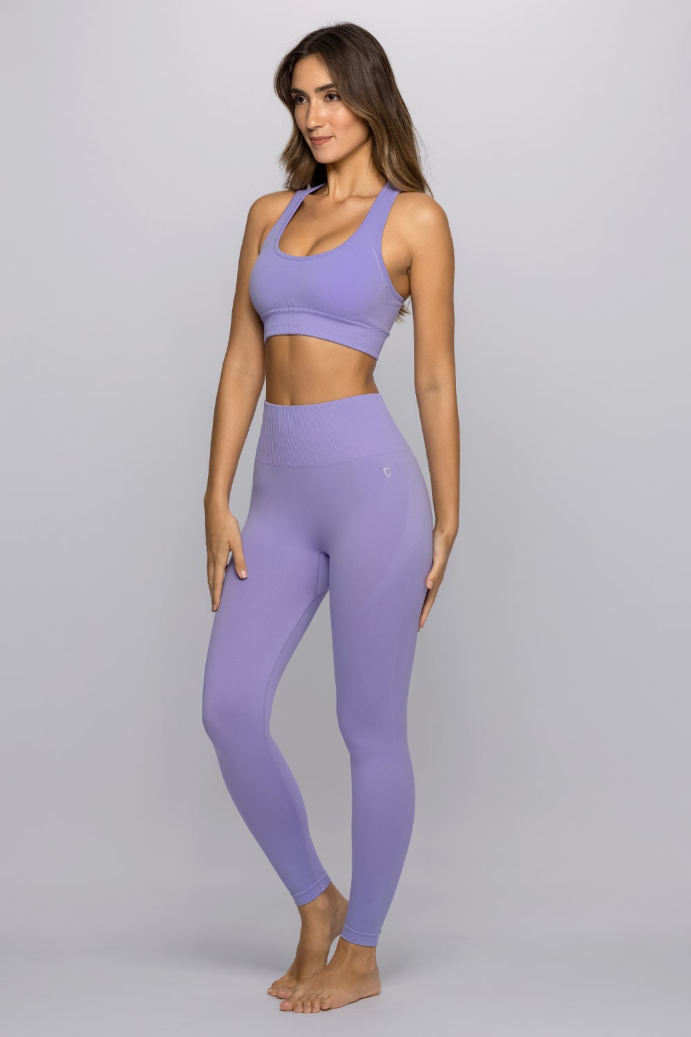 Amara Sports Bra - Lilac