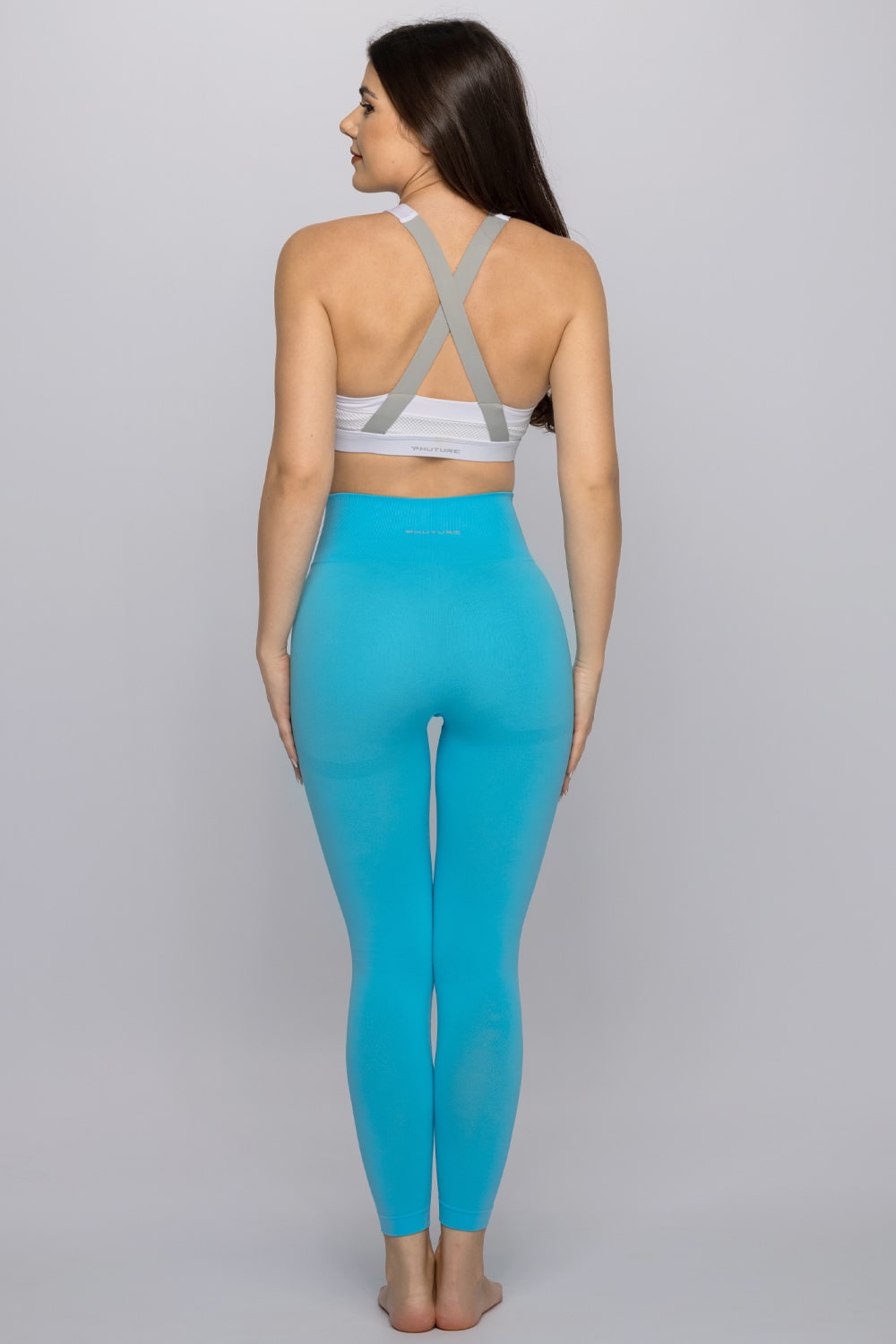 AVANA Leggings - Cyan