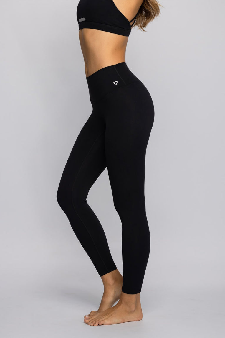 Luxana Leggings - Midnight Black