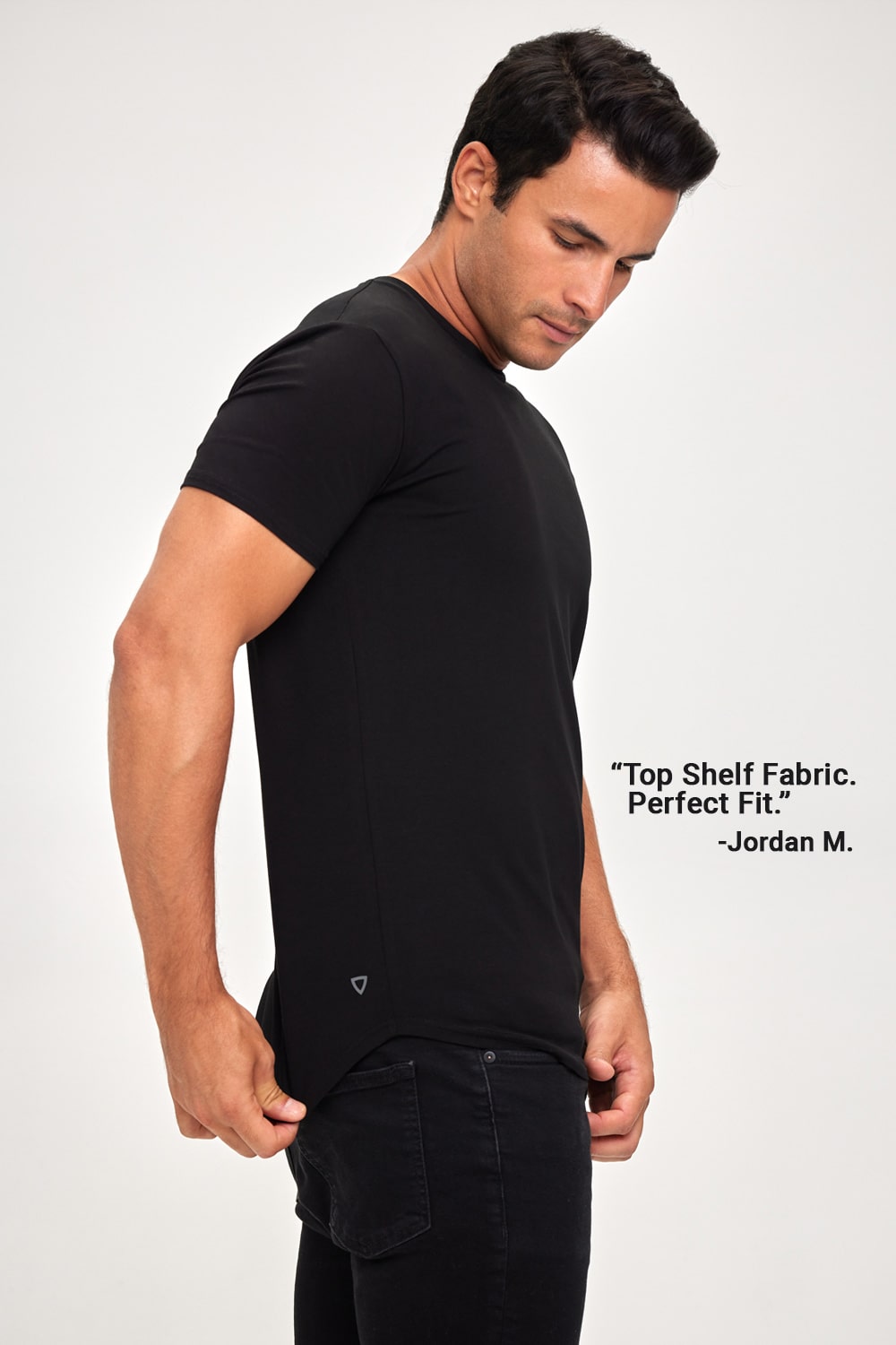 Modern Crew Neck - Phantom Black