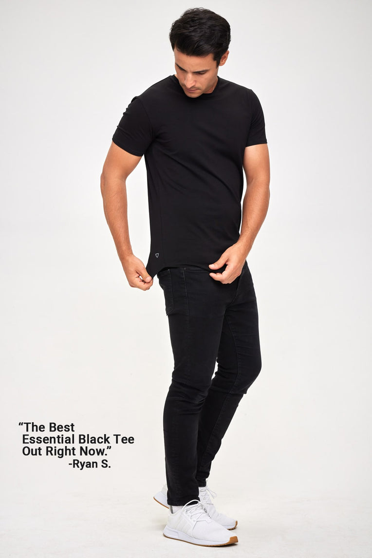 Modern Crew Neck - Phantom Black