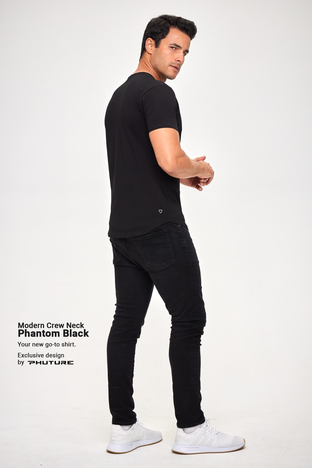 Modern Crew Neck - Phantom Black