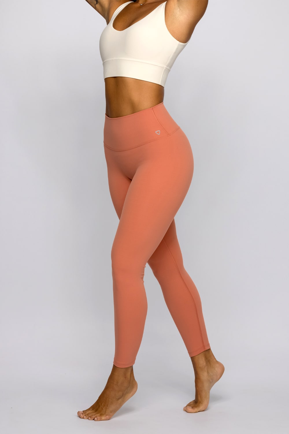 Luxana Leggings - Coral Pink