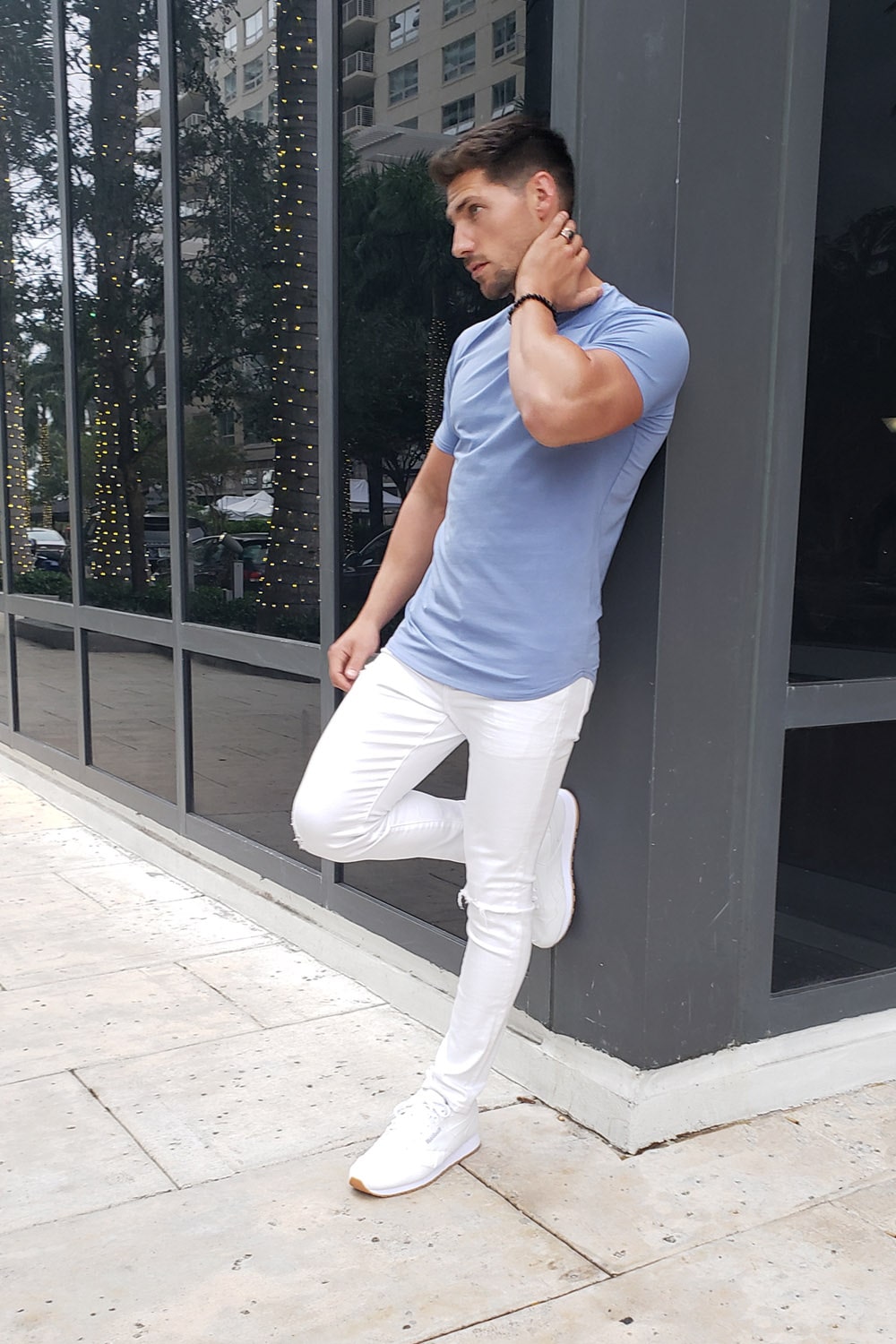 Modern Crew Neck - Aviator Blue