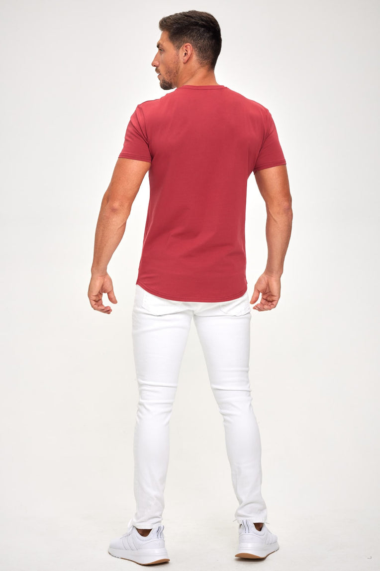 Modern Crew Neck - Forza red