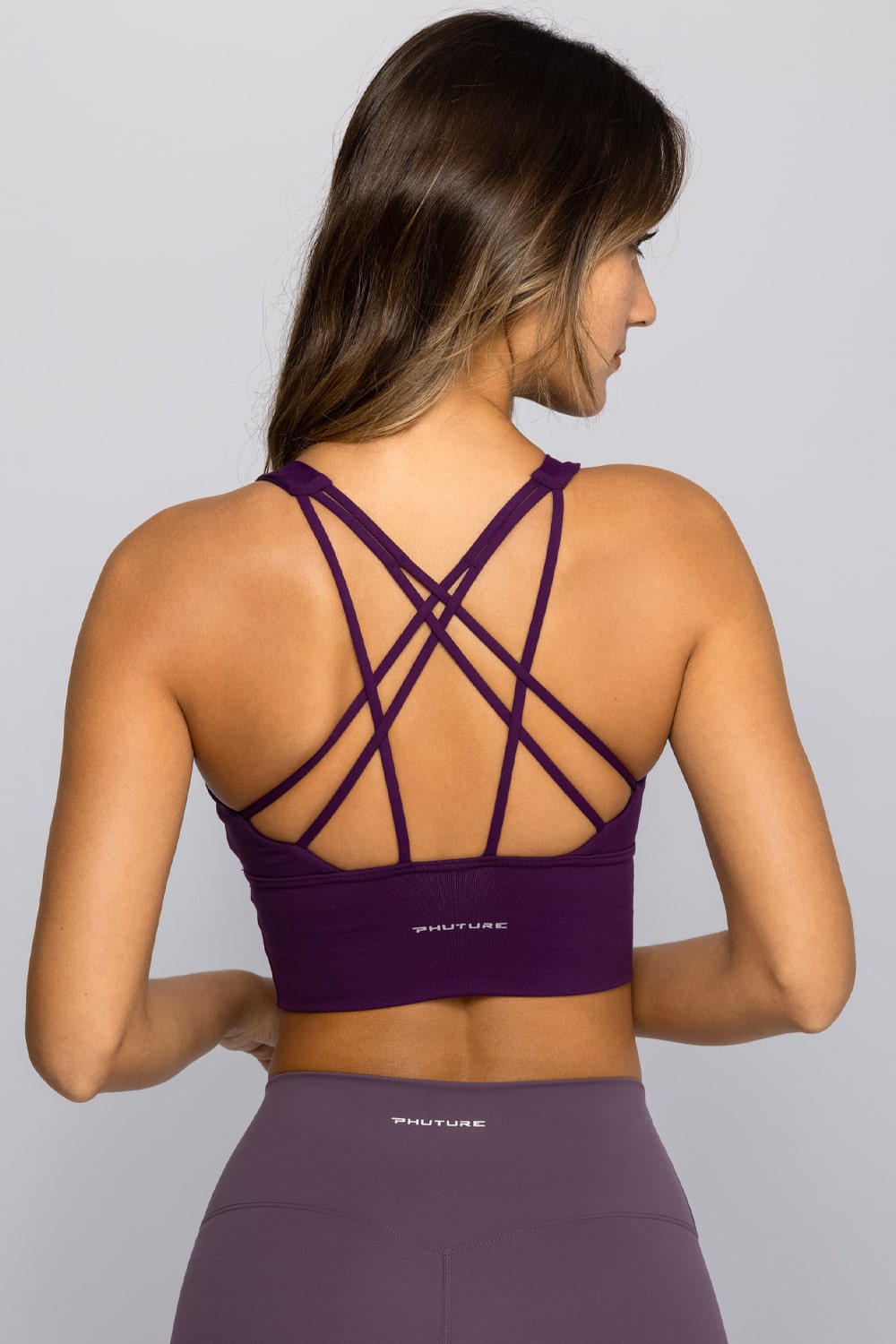 Luxana Sports Bra - Deep Lavender