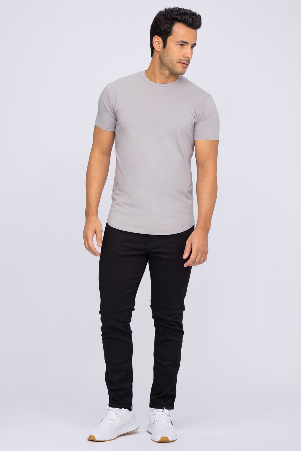 Modern Crew Neck - Lunar Rock