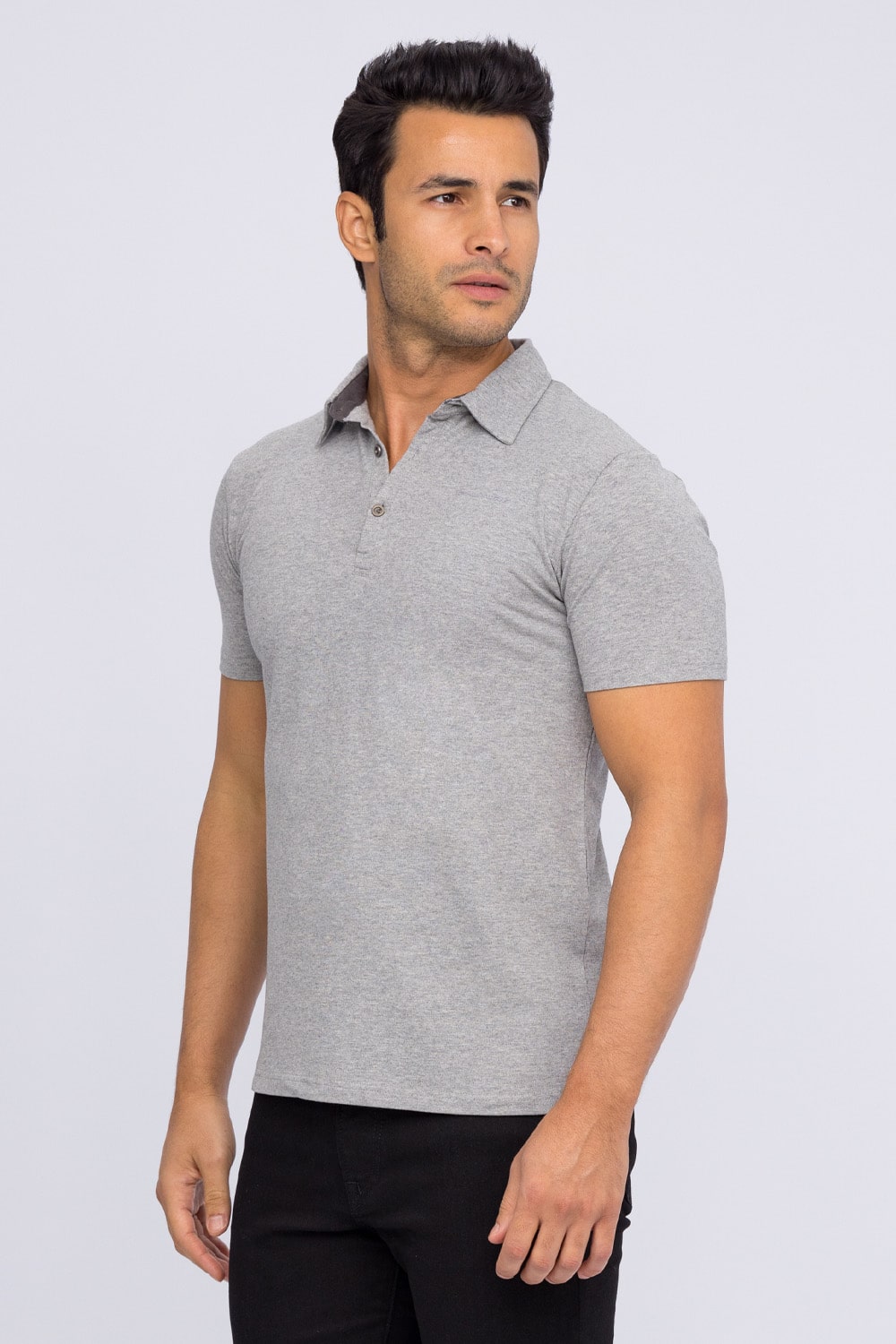 Lunar Gray Polo