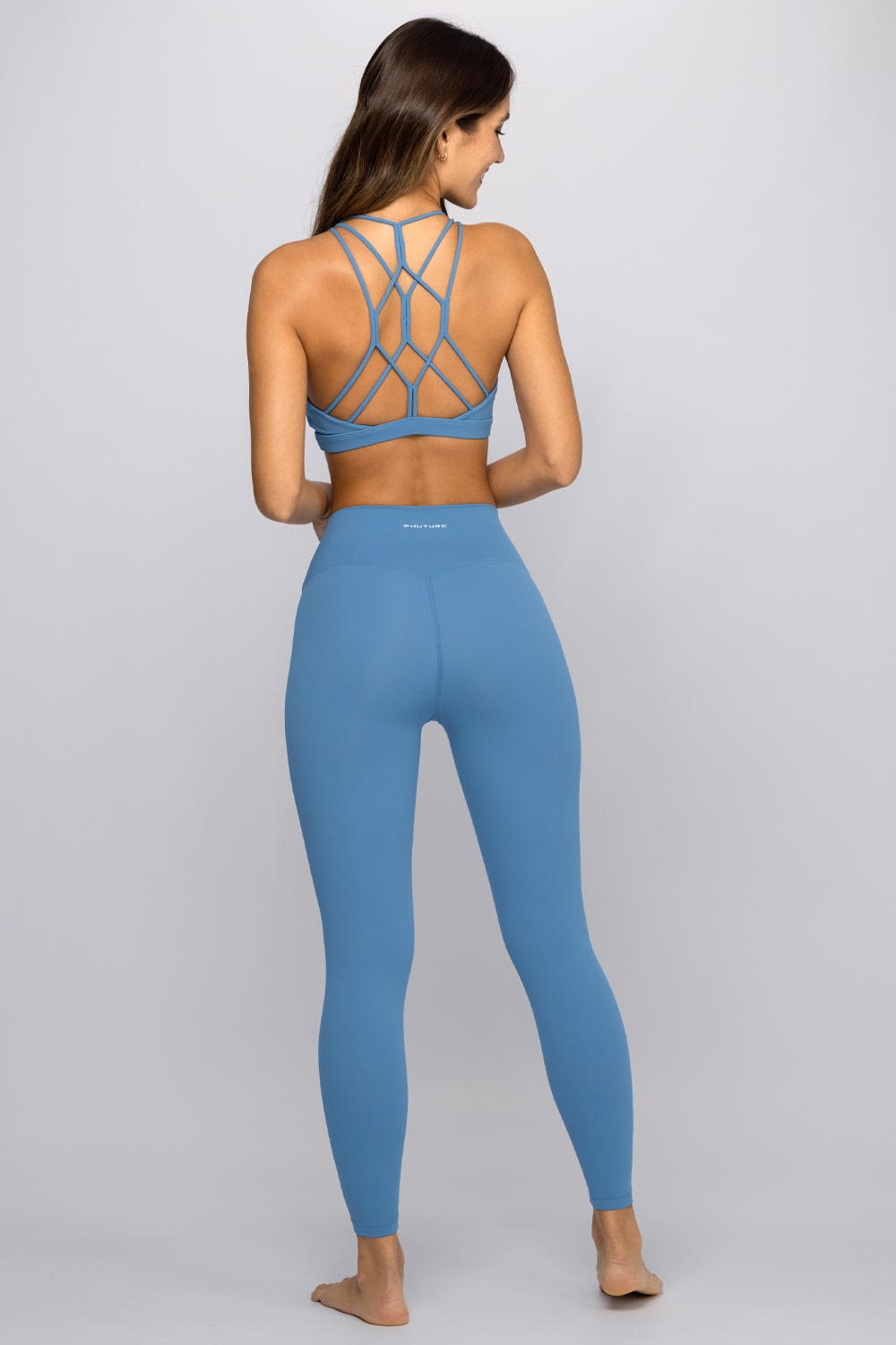 Luxana Leggings - Sky Blue